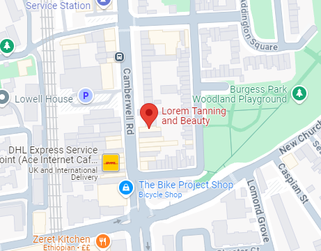 Lorem LDN map